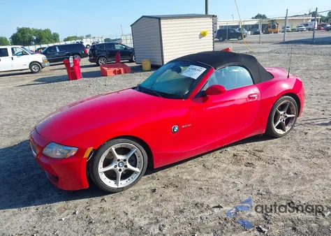 2007 BMW Z4 3.0Si из США, поврежденный, VIN 4USBU53567LX02814